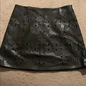 Leather skirt